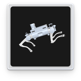 數(shù)字孿生UI展示：機(jī)器狗行走姿態(tài)3D模型與實時數(shù)據(jù)同步