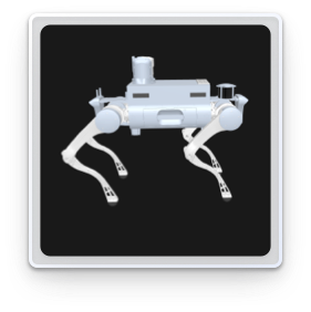 數(shù)字孿生UI展示：機(jī)器狗行走姿態(tài)3D模型與實時數(shù)據(jù)同步